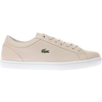 Lacoste Natural Straightset Trainers