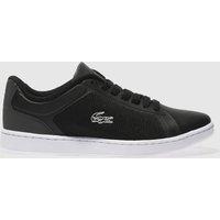 Lacoste Black & White Endliner Trainers