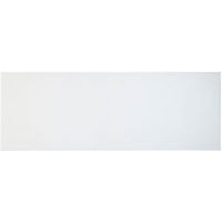 Cooke & Lewis Raffello High Gloss White Slab Pan Drawer Front / Bi-Fold Door (W)1000mm