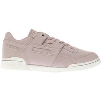 Reebok Pale Pink Workout Lo Plus Trainers