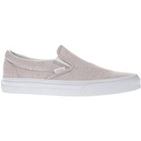 Vans Pale Pink Classic Slip Speckled Jersey Trainers