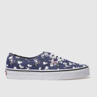 Vans Blue Authentic Peanuts Snoopy Trainers