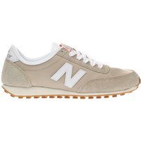New Balance Beige 410 V1 Suede Trainers