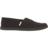 Toms Black Classic Unisex Youth