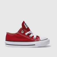 Converse Red All Star Lo Unisex Toddler