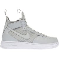 Nike Light Grey Air Force 1 Mid Ultraforce Unisex Youth
