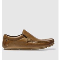 Base London Tan Britain Loafer Shoes