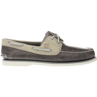 Timberland Grey Classic Boat Shoes