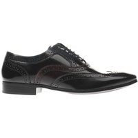 Ikon Black & Navy Gipson Oxford Shoes