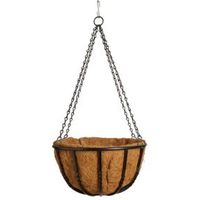 Gardman Wrought Iron Hanging Basket 14 "