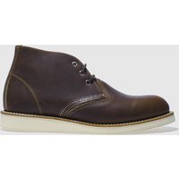 Red Wing Dark Brown 3 Tie Chukka Boot Boots
