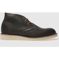 Red Wing Charcoal 3 Tie Chukka Boots