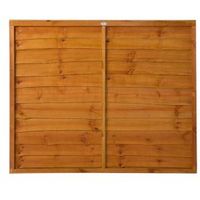Traditional Overlap Fence Panel (W)1.83m (H)1.52m