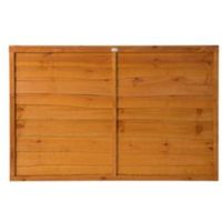 Traditional Overlap Fence Panel (W)1.83m (H)1.22m
