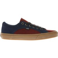 Vans Navy & Red Lampin Trainers