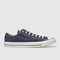 Converse Navy All Star Lo Trainers