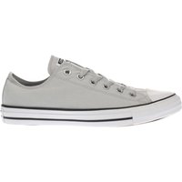 Converse Light Grey All Star Ox Chambray Trainers