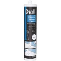 Diall Kitchen & Bathroom White Sealant 310 Ml