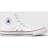 Converse White All Star Hi Top Trainers