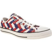 Converse Multi All Star Woven Canvas Ox Trainers