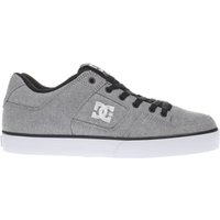 Dc Shoes Light Grey Pure Tx Se Trainers