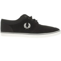 Fred Perry Black Stratford Trainers