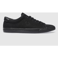 Fred Perry Black Underspin Trainers