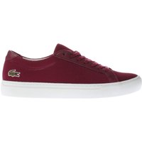 Lacoste Burgundy L.12.12 Trainers