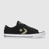 Converse Black Star Player Ox Trainers