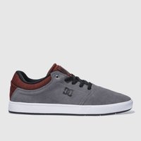 Dc Shoes Grey Crisis Trainers