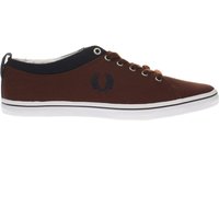 Fred Perry Brown Hallam Trainers