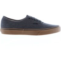 Vans Navy Authentic Washed Canvas Trainers