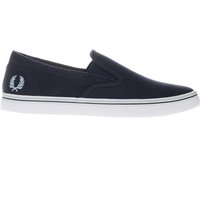 Fred Perry Navy Underspin Slip On Trainers