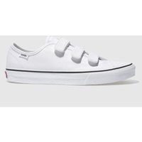 Vans White Style 23 V Trainers