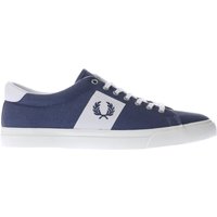 Fred Perry Navy & White Underspin Plastisol Trainers
