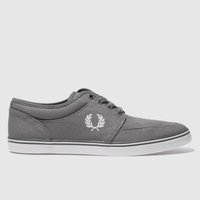 Fred Perry Grey Stratford Trainers
