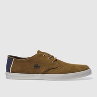 Lacoste Tan Sevrin Trainers