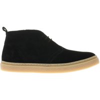 Fred Perry Black Hawley Mid Boots