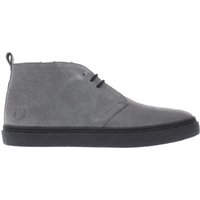 Fred Perry Grey Hawley Mid Boots