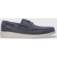 Skechers Navy Status Melec Shoes
