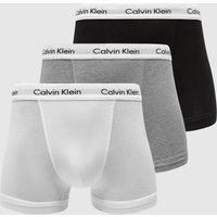 Calvin Klein 3-Pack Boxer Shorts - Black/Grey/White, Black/Grey/White