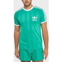 Adidas Originals California Trefoil Short Sleeve T-Shirt - Green, Green