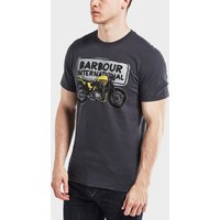 Barbour International Biker T-Shirt - Navy, Navy