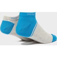 BOSS 2-Pack Trainer Socks - Grey/Blue, Grey/Blue