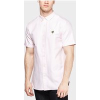 Lyle & Scott Oxford Short Sleeve Shirt - Pink, Pink