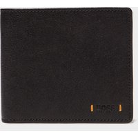 BOSS Orange Leather Bill Wallet - Black, Black