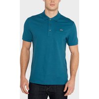 Lacoste Pocket Pique Short Sleeve Polo Shirt - Blue, Blue
