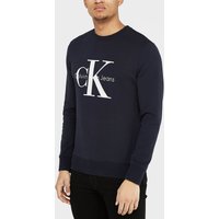 Calvin Klein Logo Sweatshirt - Navy, Navy