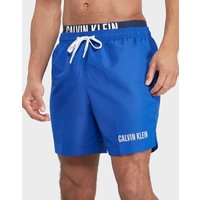 Calvin Klein Double Waistband Swim Shorts - Royal Blue, Royal Blue