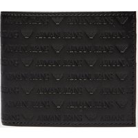 Armani Jeans Embossed Logo Wallet - Black, Black